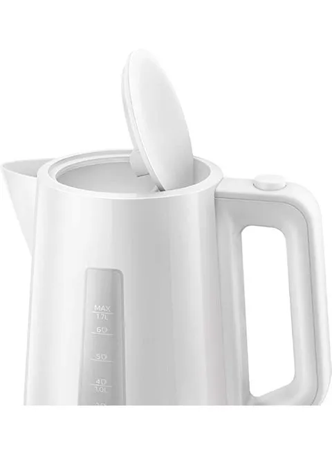 Philips Plastic Kettle 3000 Series, 1.7L, 2200W, HD9318/01, White 3