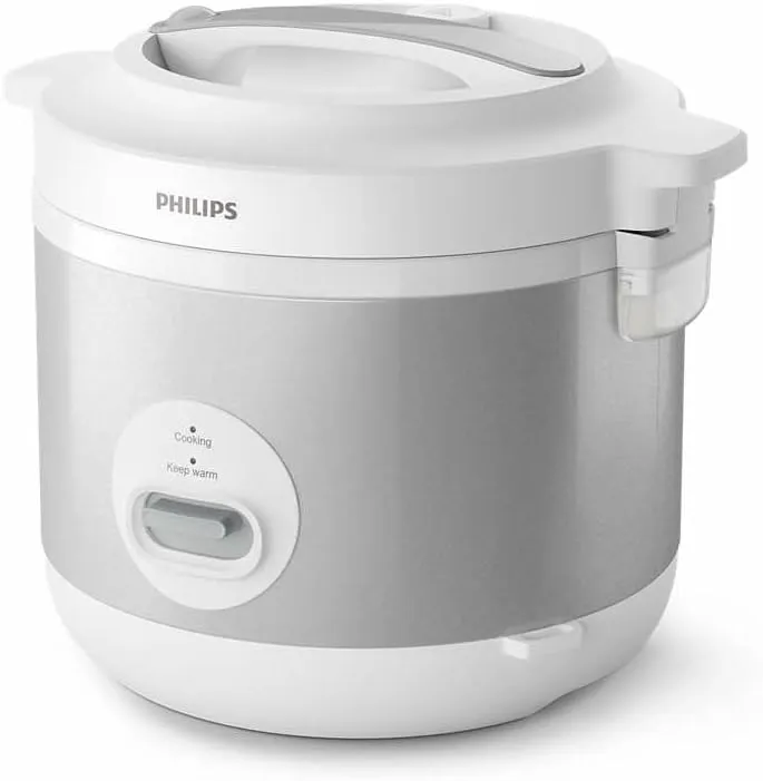 Philips Ricecooker - 3D heating - 1.8L, 10 Cups, 3-in-1 Functions Cook, Steam and Keep Warm, 4-layer aluminum non-stick pot - HD3008/30