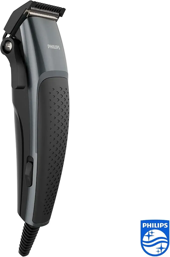 Philips Series 3000 Head and Face Hair Clipper with Stainless Steel Blades – HC3100/13 Black