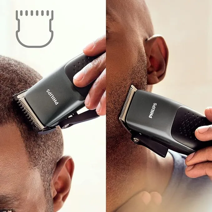 Philips Series 3000 Head and Face Hair Clipper with Stainless Steel Blades – HC3100/13 Black 4
