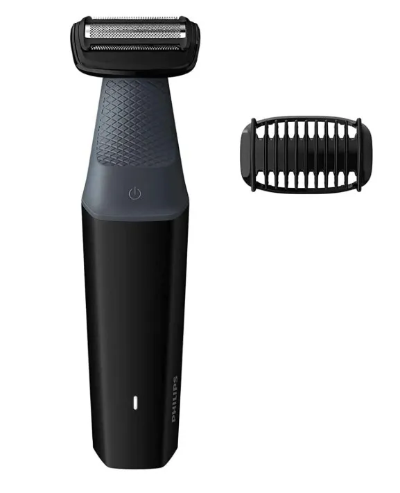 Philips Series 3000 Showerproof Body Groomer with Skin Comfort System - BG3010/13 - International Version