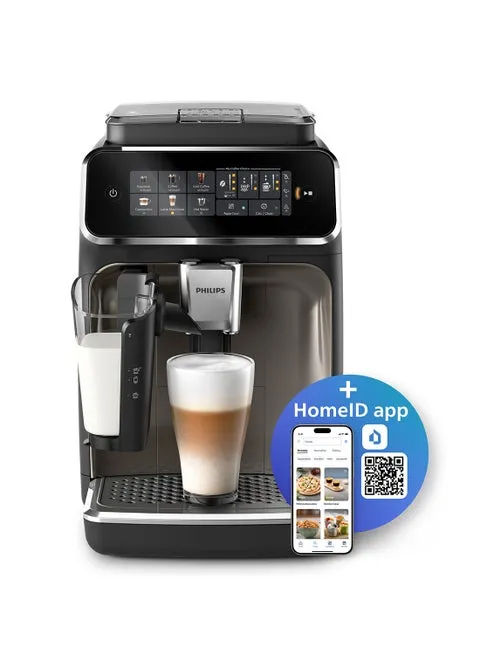 Philips Series 3300 Fully Automatic Espresso Machine EP3347/90 (Black Chrome)