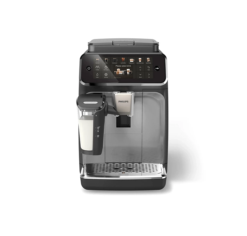 Philips Series 4400 Fully automatic espresso machine 1.8 L 1500 W EP4446/23 Black Silver Painted 5