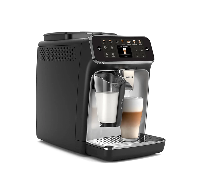 Philips Series 4400 Fully Automatic Espresso Machine EP4446/70 (Black) 3