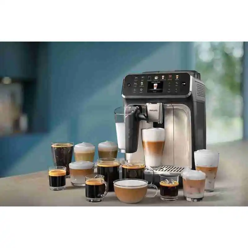 Philips Series 5500 Fully automatic espresso machine 1.8 L 1500 W EP5547/23 Black Chrome