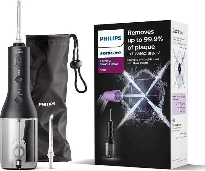 Philips Sonicare Cordless Power Flosser Black HX3826/33 4