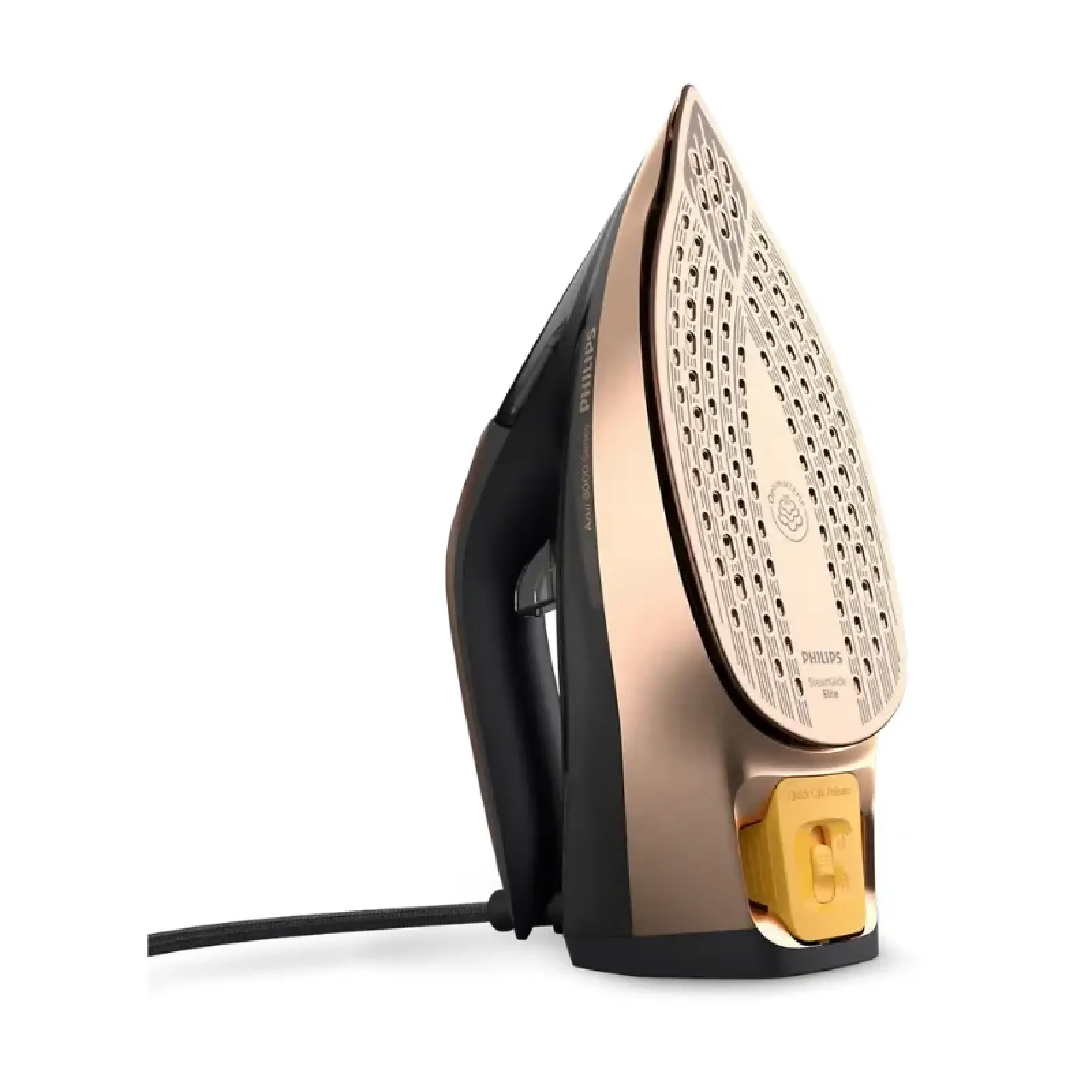 Philips Steam Iron 8000 Series, 350ml, 3000W, DST8041/86, Gold/Black 2