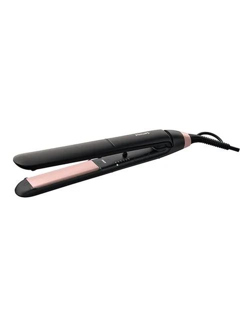Philips StraightCare Essential ThermoProtect Hair Straightener BHS378/03 Black & Pink 38.6 cm