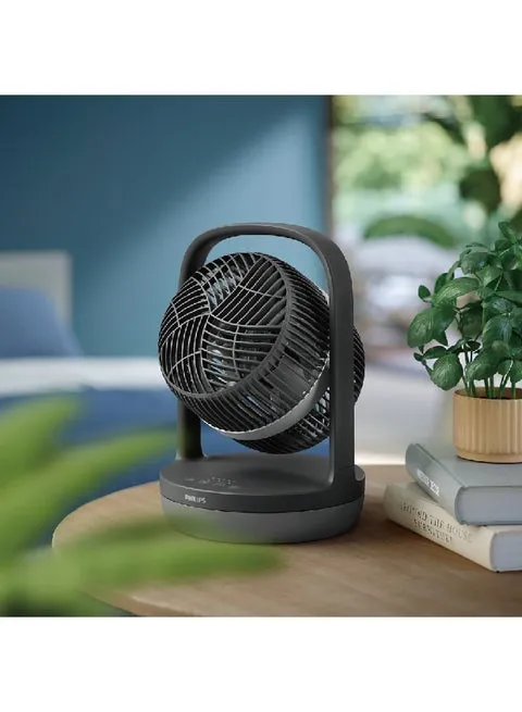 Philips Table Fan 3000 Series 28W CX3050/01 High-Quality SilentWings Technology Black 4