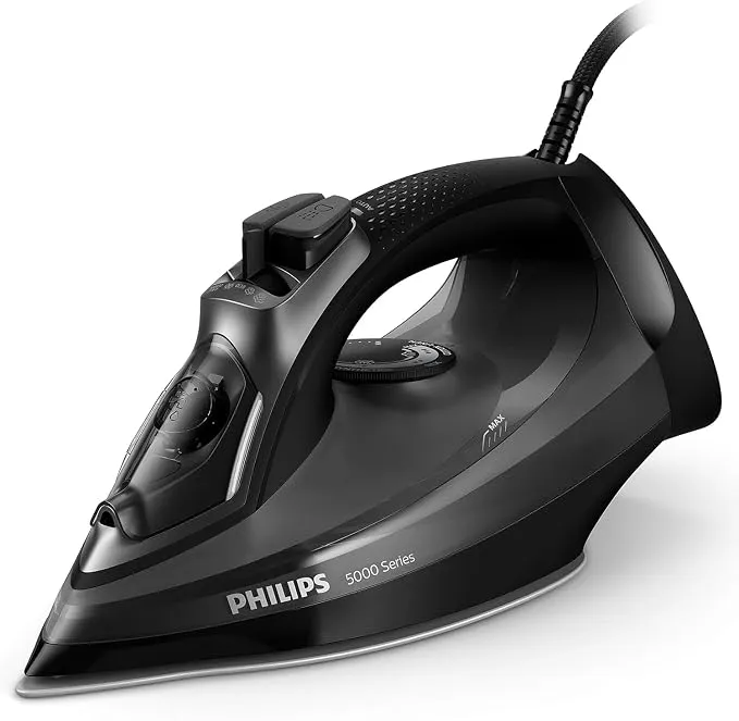 Philips Versuni DST5040/86 Steam Iron, 2600 W, 320 milliliters, Black
