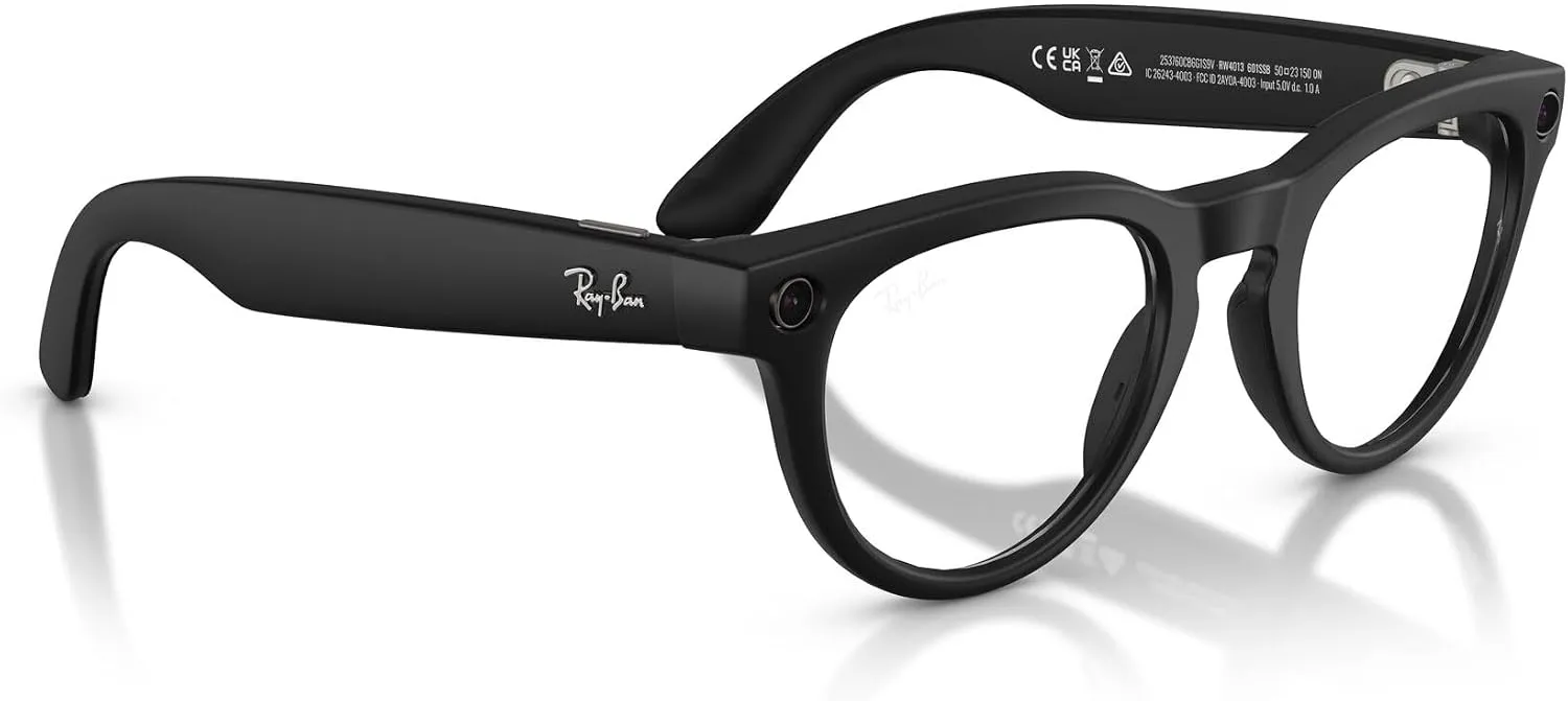 RAY-BAN Meta Gen 2 Headliner - AI Glasses for Men & Women - Matte Black 4