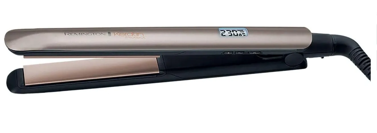 Remington Hair straightener from Remington Keratin Protect - Channel Gold brown 5