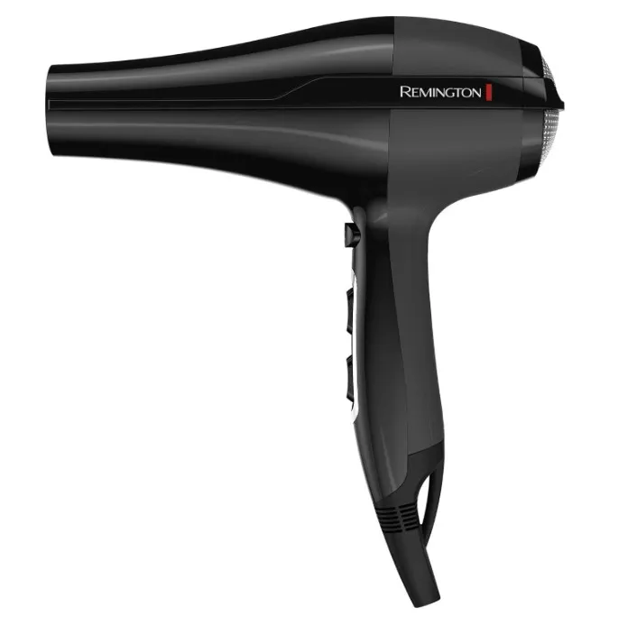 Remington Pro-Air AC5999 Ion Hair Dryer 2300 Watt Powerful AC Motor Two Styling Nozzles Diffuser Black