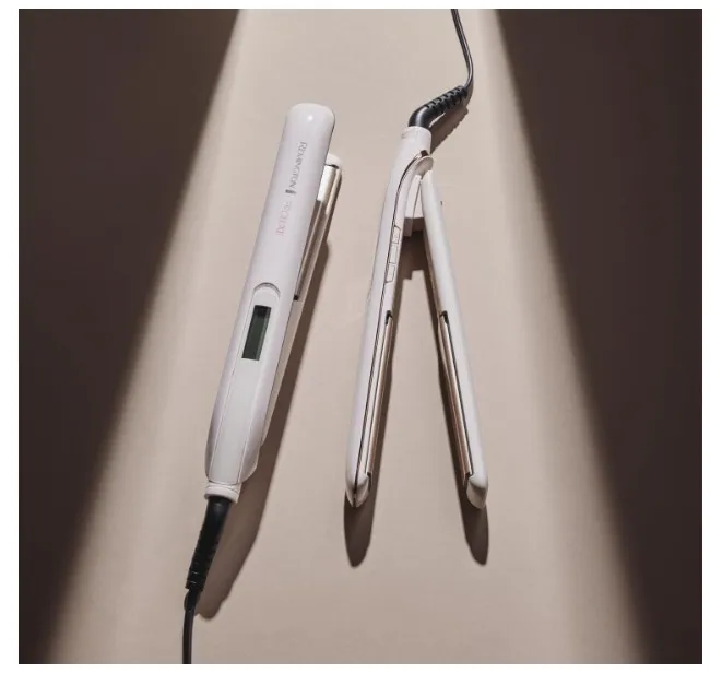 Remington Proluxe Ceramic Hair Straighteners With Pro+ Low Temperature Protective Setting, Rose Gold - S9100 3