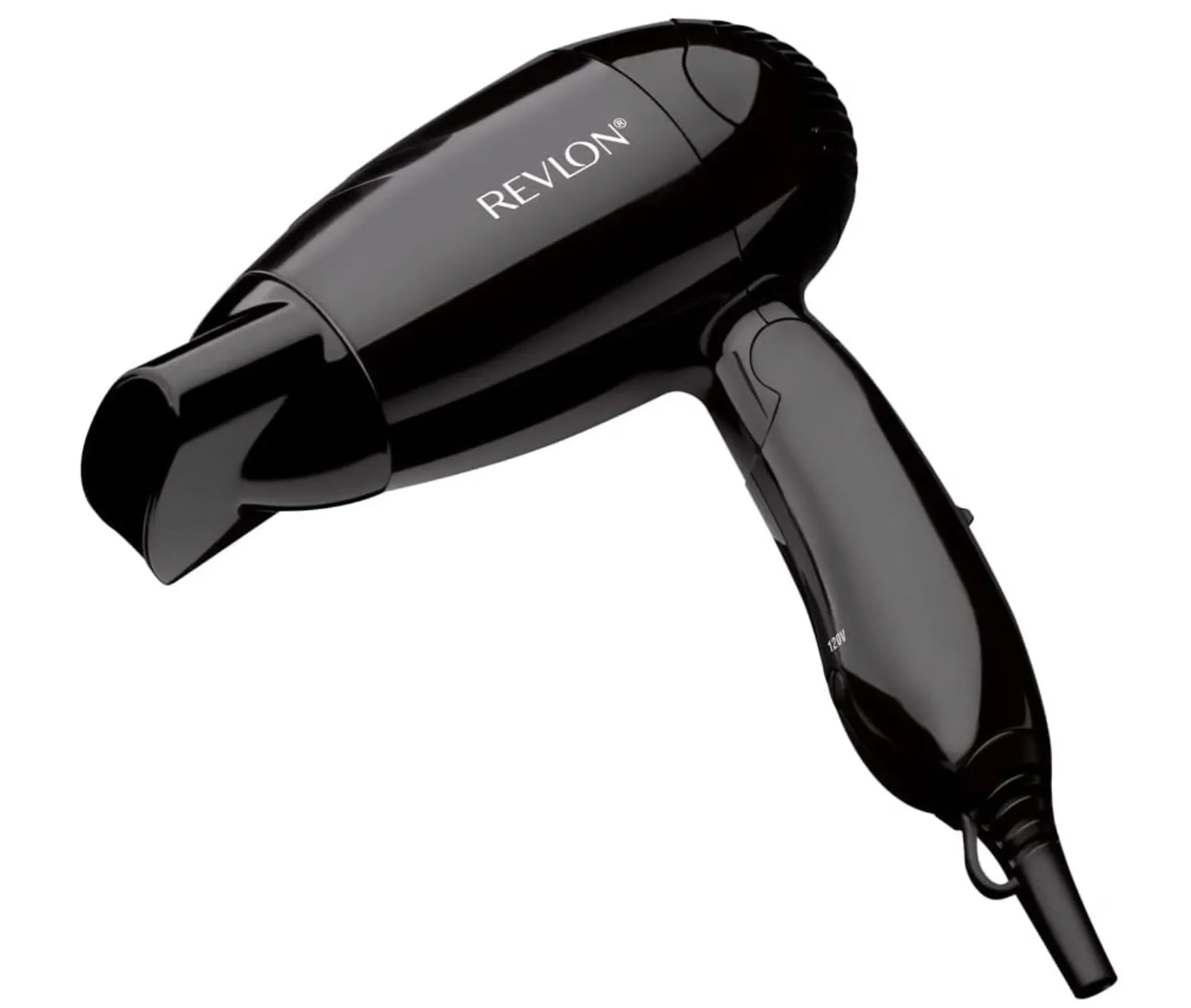 Revlon RVDR5305 Folding Travel Hair Dryer - Compact and Light Weight - 1200 Watts - Black