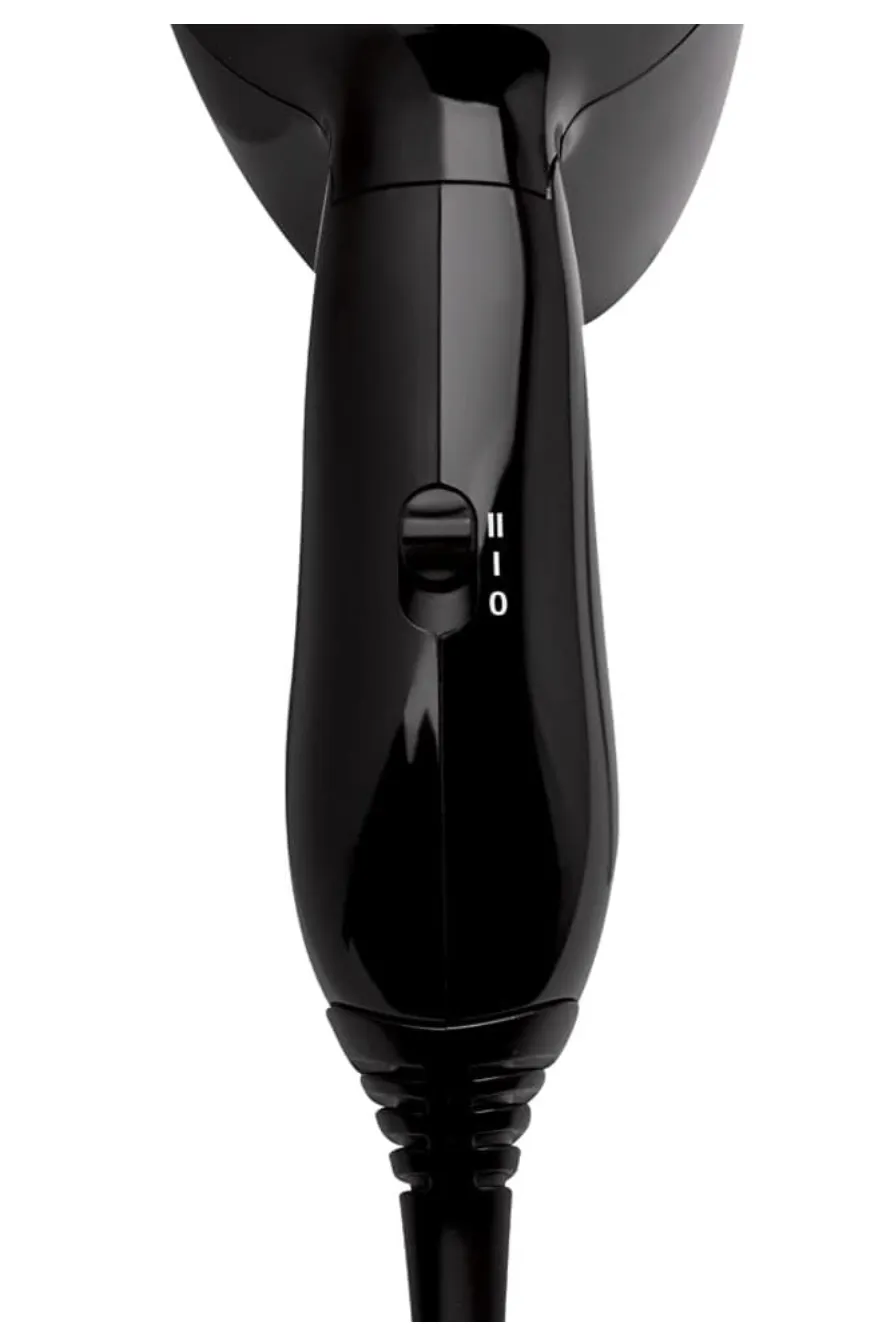 Revlon RVDR5305 Folding Travel Hair Dryer - Compact and Light Weight - 1200 Watts - Black 4