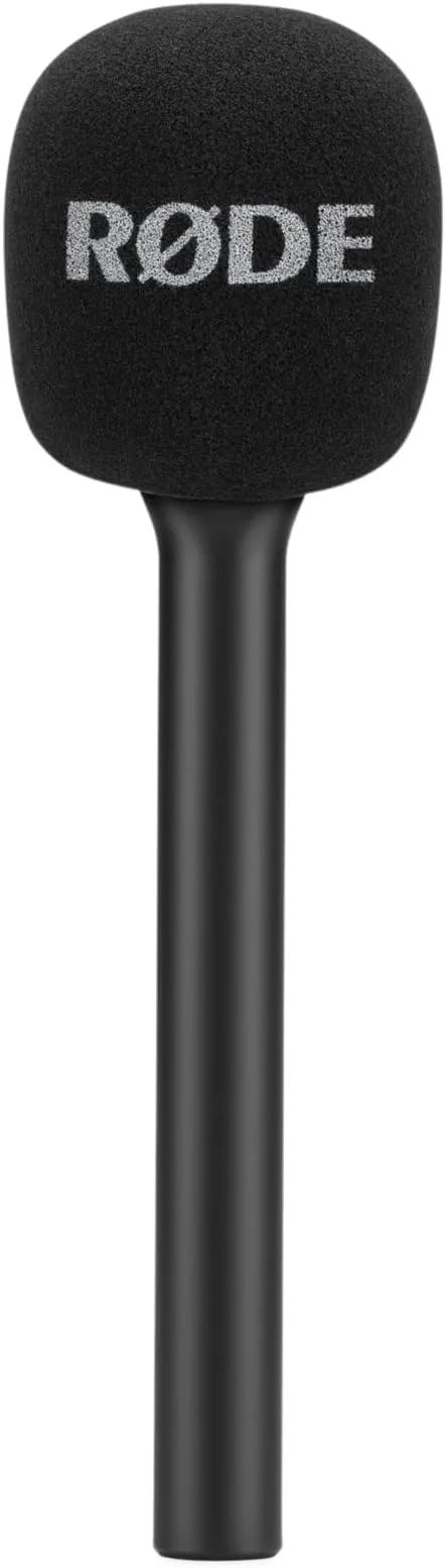 RODE INTERVIEW GO HANDHELD ADAPTOR FOR WIRELESS RANGE BLACK