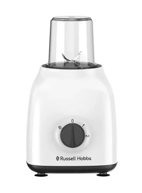 Russell Hobbs Countertop Electric Blender with 2 Mills and 2 Jugs, 1.5L, 400W, BWM103, White 2