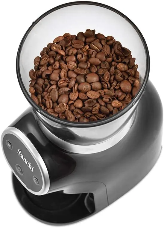 Saachi 100-Grams Coffee Grinder With Digital Control Panel NL-CG-4966-BK 3