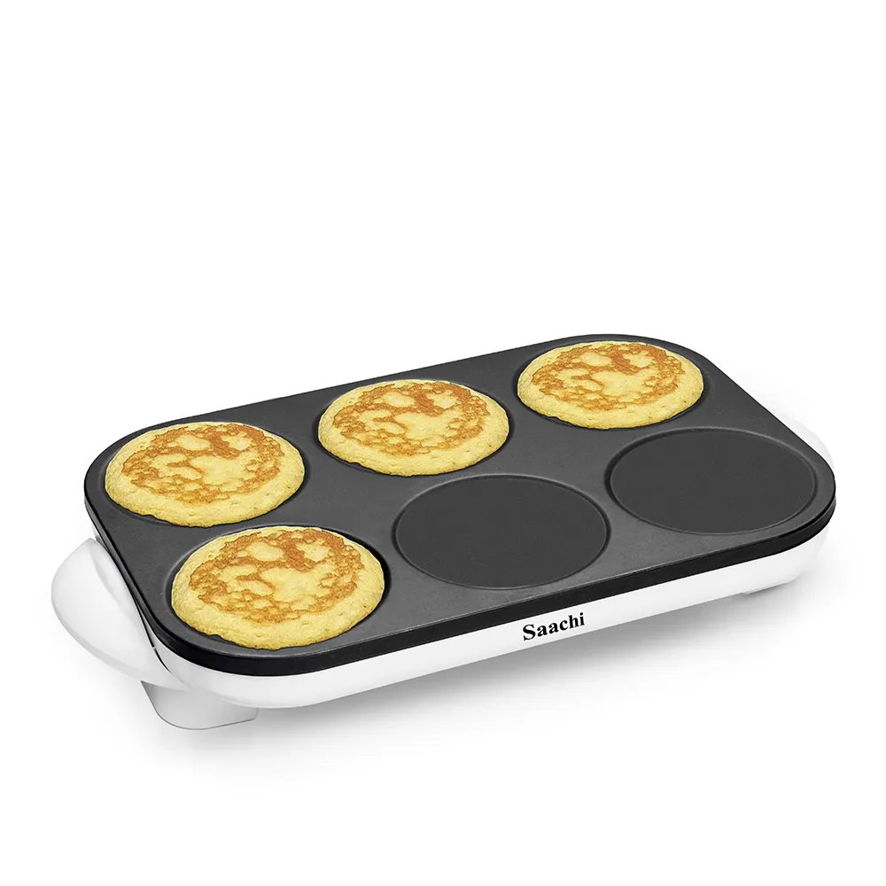 Saachi 2-in-1 Pancake and Mini Crepe Maker NL-CM-1850-WH  2