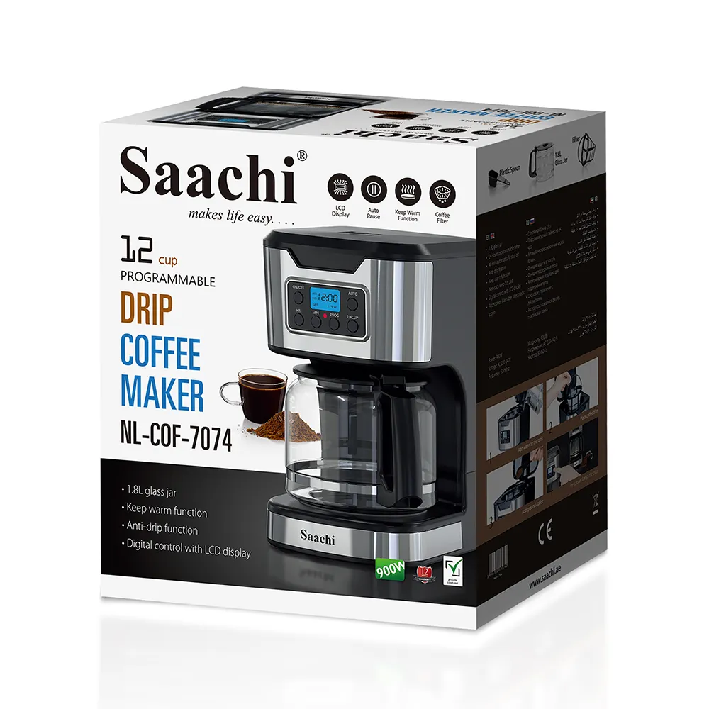 Saachi Drip Coffee Maker NL-COF-7074