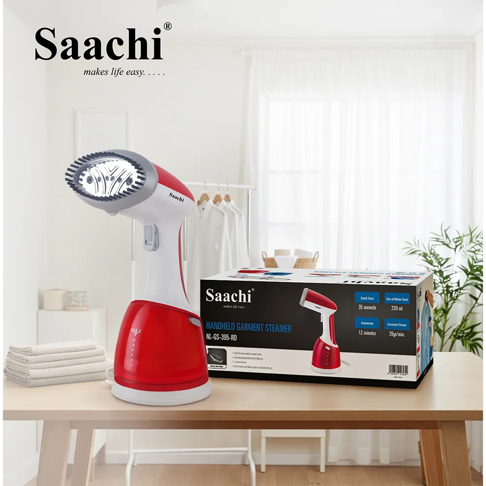 Saachi Handheld Garment Steamer NL-GS-395-RD