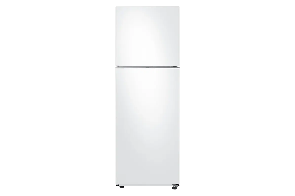 Samsung 304L Refrigerator – RT41 Top Mount Freezer Refrigerator with Digital Inverter Compressor, No Frost, All-Around Cooling, Multi Flow, Deodorizer, Tempered Glass Shelves & Elegant Silver Finish