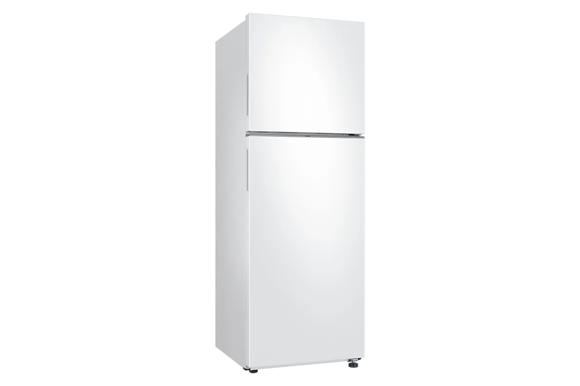 Samsung 304L Refrigerator – RT41 Top Mount Freezer Refrigerator with Digital Inverter Compressor, No Frost, All-Around Cooling, Multi Flow, Deodorizer, Tempered Glass Shelves & Elegant Silver Finish