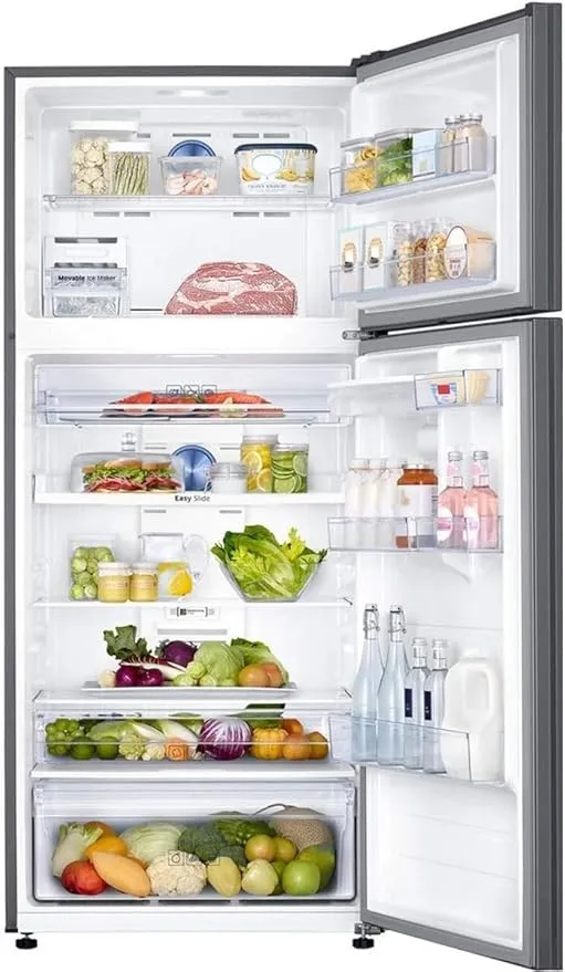 Samsung 528L Refrigerator – RT75K6000S8 Top Mount Freezer Refrigerator with Twin Cooling Plus™, Digital Inverter Compressor, No Frost, Power Cool & Power Freeze, Multi Flow Cooling, Easy Slide Shelf & Elegant Inox Finish