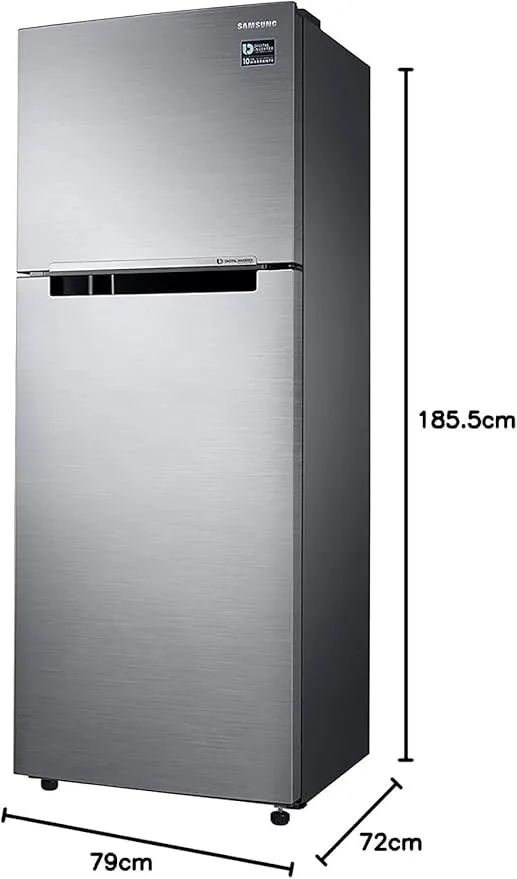 Samsung 528L Refrigerator – RT75K6000S8 Top Mount Freezer Refrigerator with Twin Cooling Plus™, Digital Inverter Compressor, No Frost, Power Cool & Power Freeze, Multi Flow Cooling, Easy Slide Shelf & Elegant Inox Finish 3