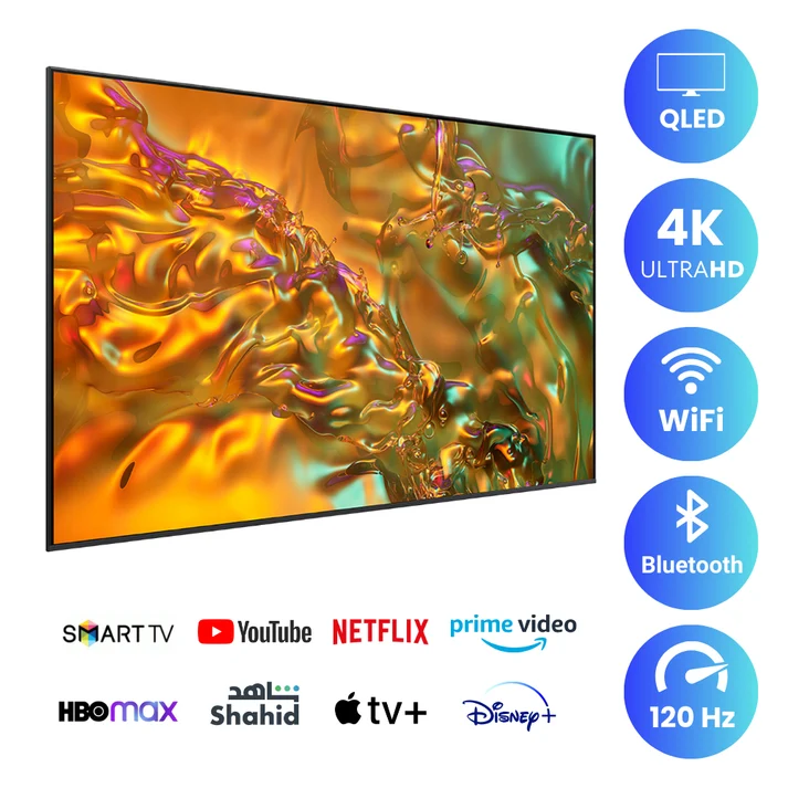 Samsung 85 inch Smart QLED TV - 4K, 85Q80D