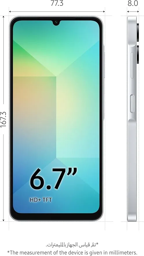 Samsung Galaxy A06 4GB RAM 64GB Storage Smartphone 3