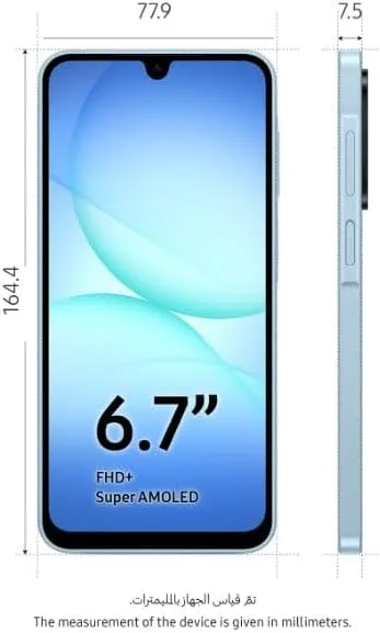 Samsung Galaxy A17 Smartphone 6GB RAM 128GB Storage
