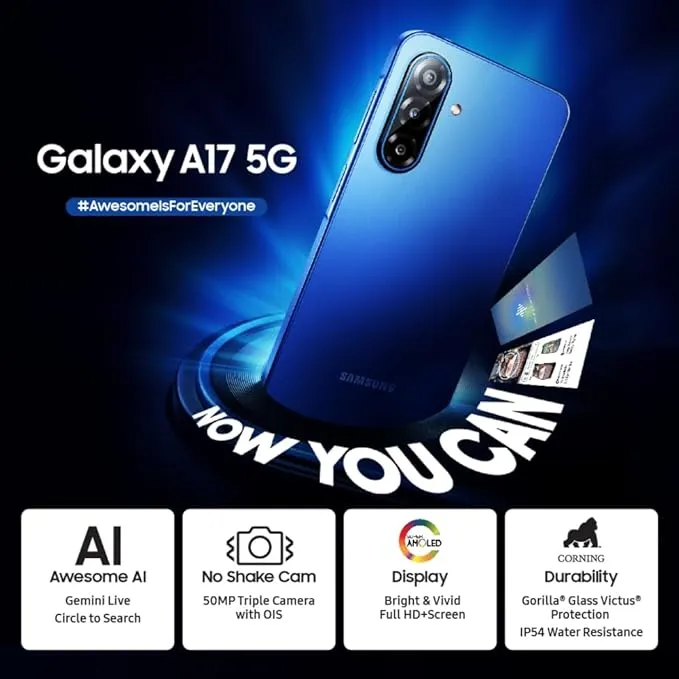 Samsung Galaxy A17 Smartphone 8GB RAM 256GB Storage 2