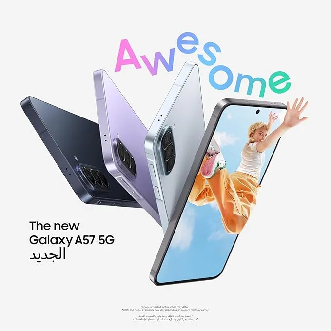 Samsung Galaxy A57 5G 8GB RAM 128GB Storage Dual SIM Smartphone