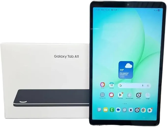 Samsung Galaxy Tab A11 X135 5G Tablet 4GB RAM 64GB Storage – 11-inch Display, Octa-Core Processor, Dual Speakers, Long-Lasting Battery, Android Tablet