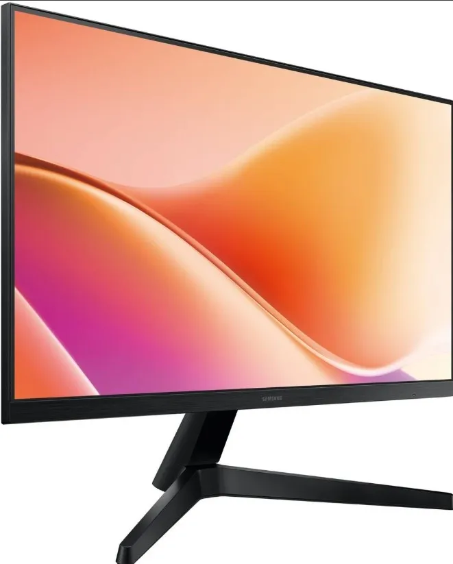 SAMSUNG S3 S33GF Essential Monitor, 24" VA Display, FHD Resolution, 100Hz Refresh Rate, 5ms (GtG) Response Time, 16.7m Max Color Support, Black | LS24F330EAMXUE