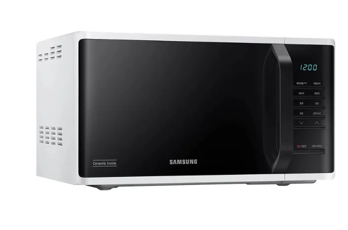 Samsung Solo Microwave Oven, 23L, MS23K3513AW, White/Black 4