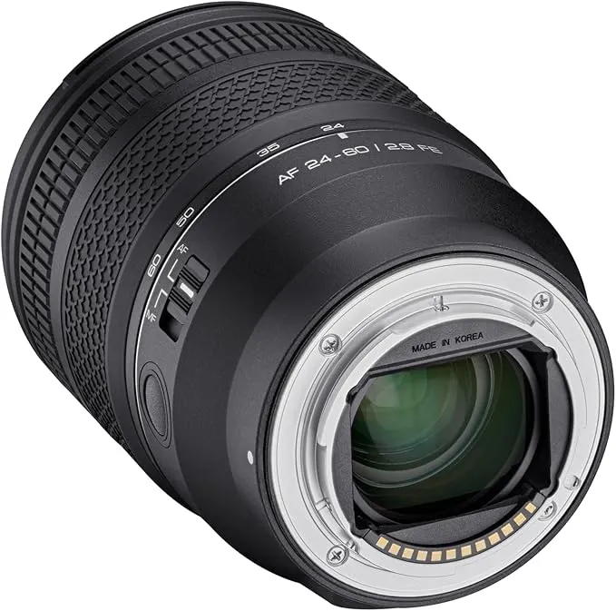 Samyang AF 24-60mm F2.8 Full-Frame Lens for Sony E-Mount Mirrorless Cameras (Black) 4