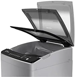 Sharp 9KG Top Load Washing Machine – ES-ME95CZ-S Fully Automatic Washing Machine with 900 RPM Spin Speed, Stainless Steel Tub, Intelligent Waterfall System, Tub Clean Function, Child Lock & Light Grey Finish 3