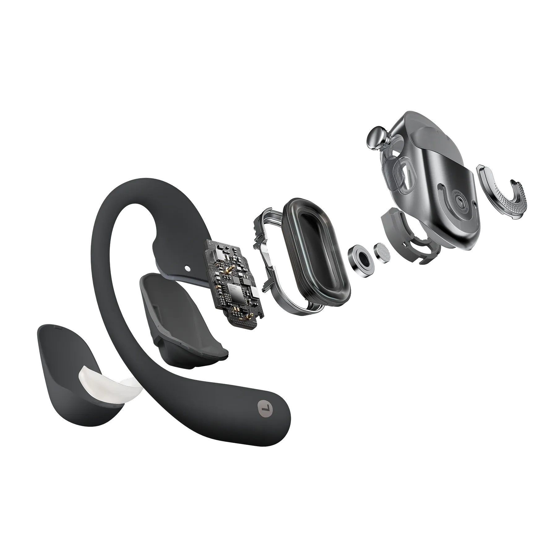 SHOKZ EARPHONE OPENFIT 2+ TRUE WIRELESS (T921BK) BLACK