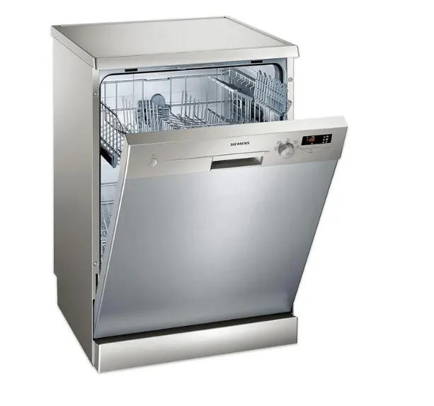 Siemens 5 Programs 12 Place Settings, Free Standing Dishwasher, Silver Sn25D800Gc 2