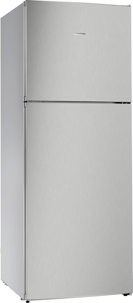 Siemens iQ300 KD55NNLE0M Freestanding Top-Mount Refrigerator, 485L Gross / 453L Net Capacity, Total noFrost, hyperFresh Humidity Drawer, Multi-Flow Air Tower, XL Freezer, superFreezing, LED Lighting, Inox