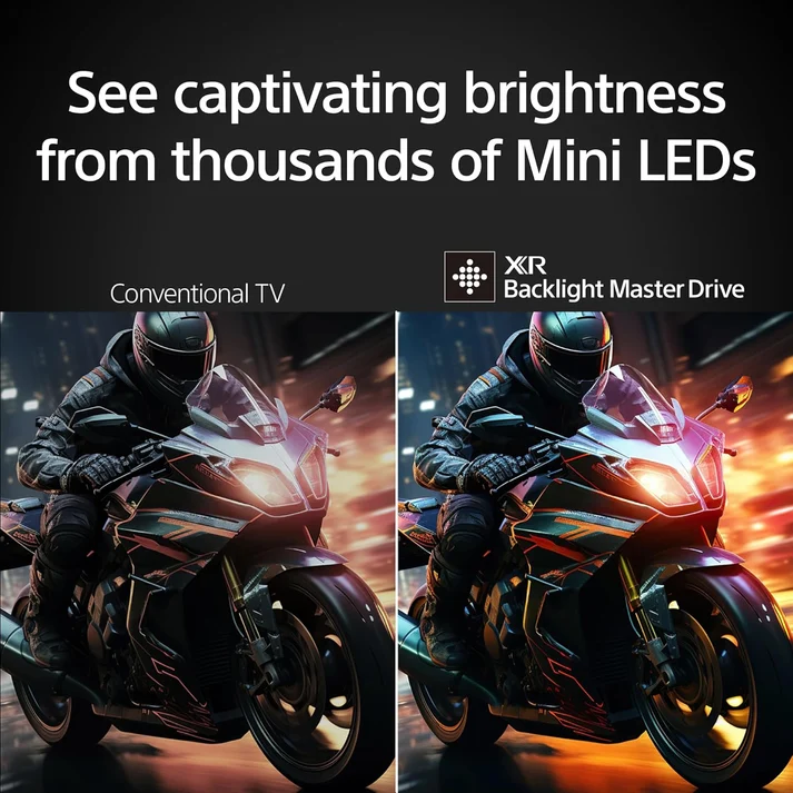 Sony 55 inch Bravia 5 Android Smart Mini LED TV - 4K - 120Hz, 55XR50 5