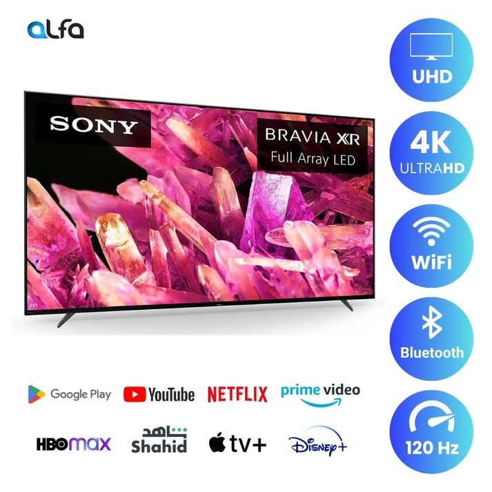 Sony 55 inch Smart Android TV - 4K - 120Hz, 55X90K 2