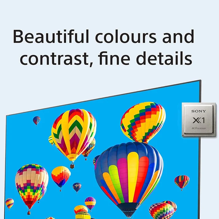 Sony 65 inch Smart Android TV - 4K, 65X80K 4