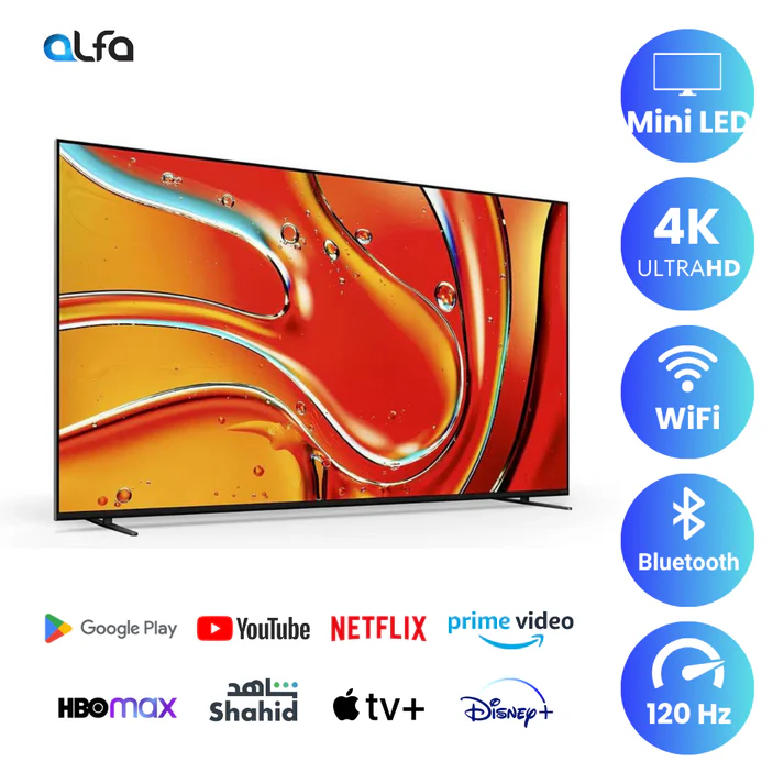 Sony 85 inch Bravia 7 Android Smart QLED Mini LED TV - 4K, 85XR70 3