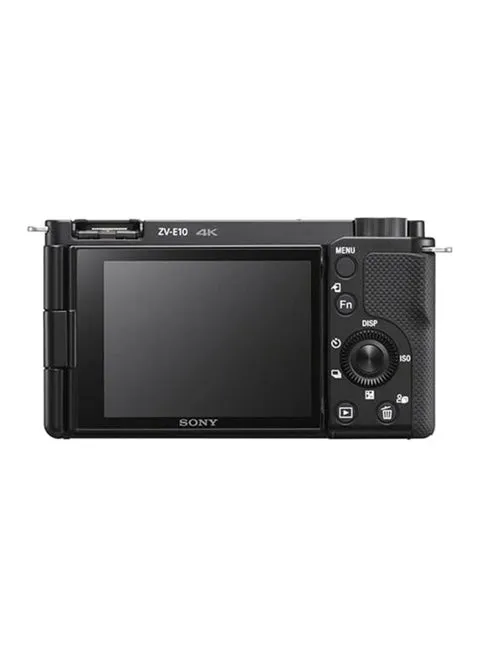 Sony Alpha ZV-E10L Interchangeable Lens Vlog Digital Camera with 16-50mm Lens 24.2MP APS-C Exmor CMOS Sensor Black