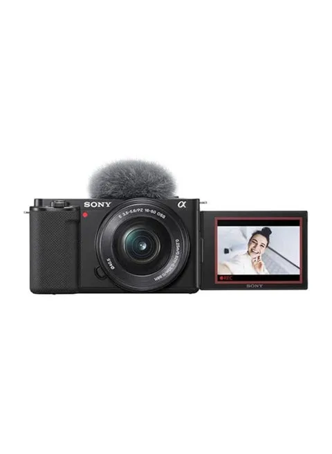 Sony Alpha ZV-E10L Interchangeable Lens Vlog Digital Camera with 16-50mm Lens 24.2MP APS-C Exmor CMOS Sensor Black 3