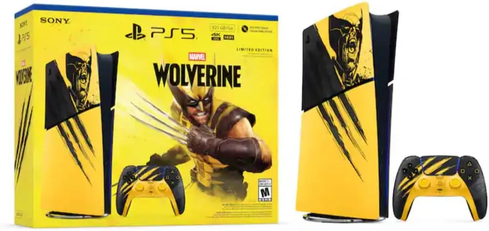 Sony PlayStation 5 + Wolverine Limited Edition Digital Console- International Version